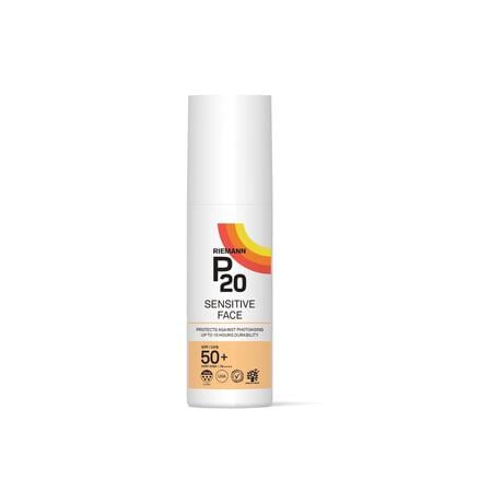 P20 Sensitive Face Zonnebrandcrème SPF50+