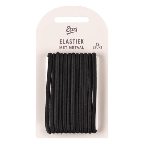 Etos Elastieken Met Metaal 12St