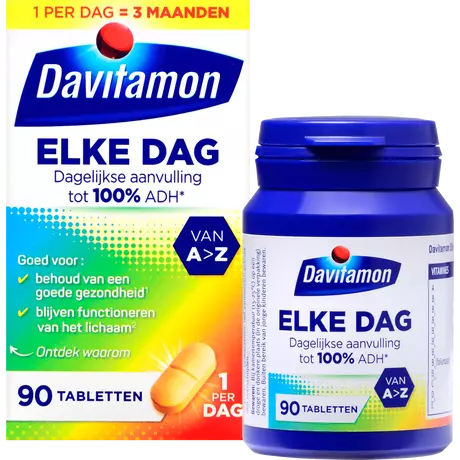 Davitamon Multivitamine Elke Dag Tabletten 90 stuks