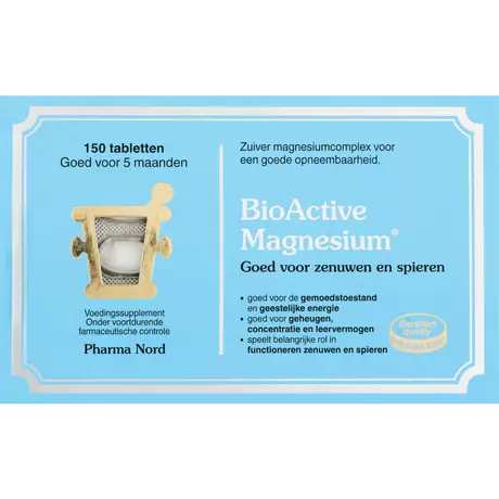 Pharma Nord BioActive Magnesium Tabletten 150 stuks