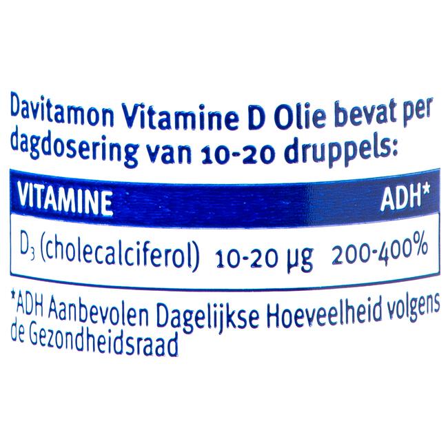 Davitamon Vitamine D Olie Voor Volwassenen