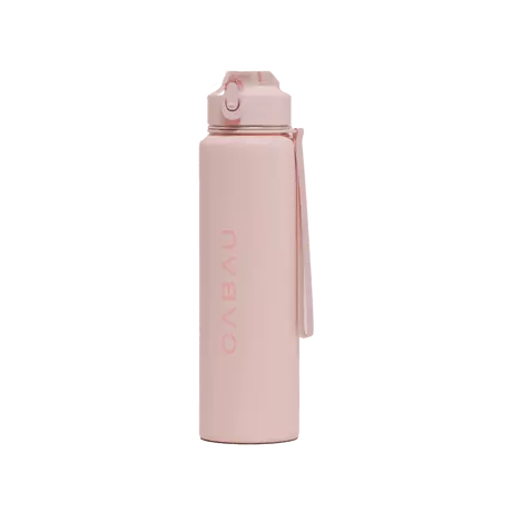 Cabau Lifestyle Bloom Bottle Stainless Steel Pink