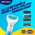 Scholl Velvet Smooth  Elekrische Voetvijl Blauw