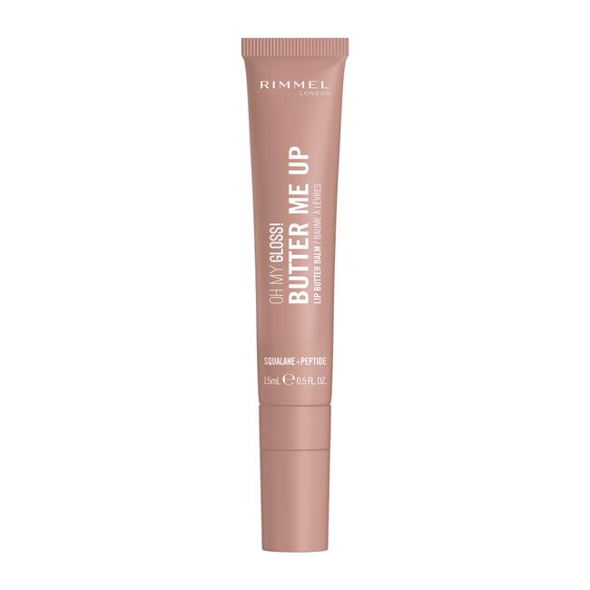 Rimmel Oh My Gloss Butter Me Up Lip Butter - Bruin - 001 Latte Delight
