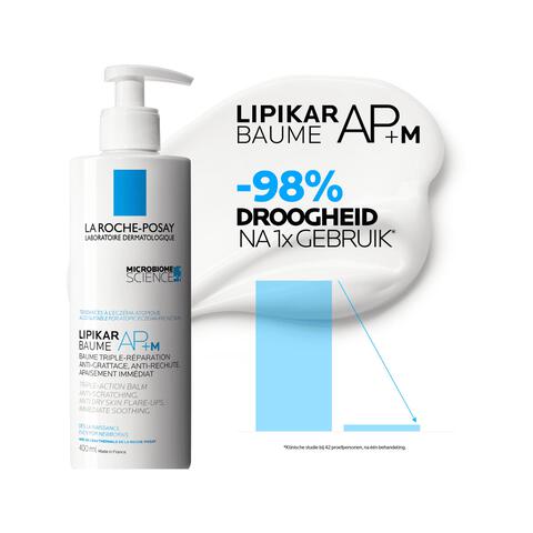 La Roche-Posay Lipikar Baume AP+M Balsem Droge Huid Eco Tube 200 ML