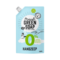 Marcel's Green Soap Handzeep 0% Parfumvrij Navulling 500 ML