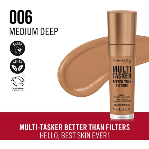 Rimmel London Multi-Tasker Better Than Filters Primer 006 Medium Deep
