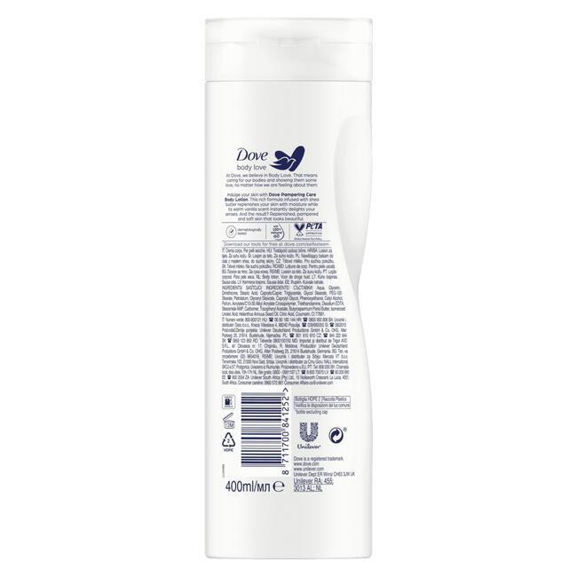 Dove Purely Pampering Sheabutter & Vanille Bodylotion 400 ML