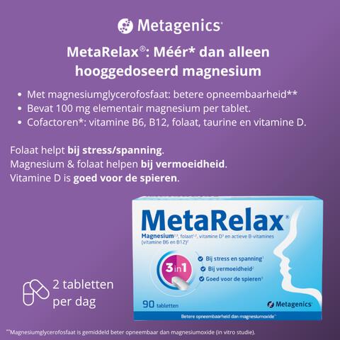 MetaRelax Blister 90 Tabeletten