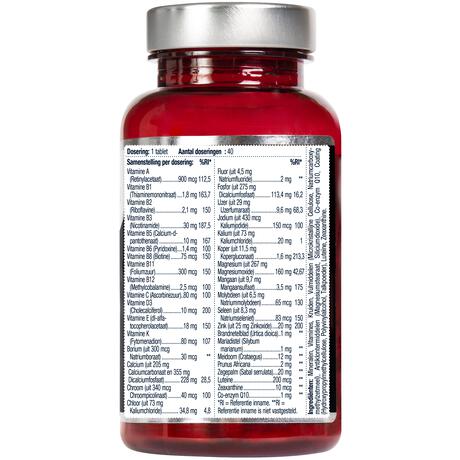 Lucovitaal Multi+ Compleet Man 40 Tabletten