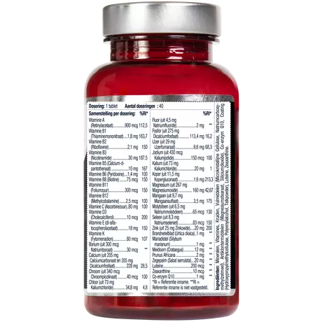 Lucovitaal Multi+ Compleet Man Tabletten 40 stuks
