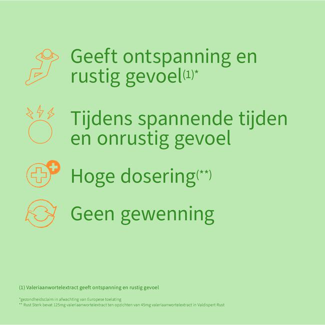 Valdispert Rust Sterk 50 tabletten