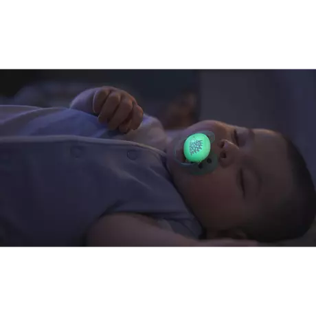 Philips Avent Fopspeen Ultra Soft Nighttime 0-6M SCF094/01 2 stuks