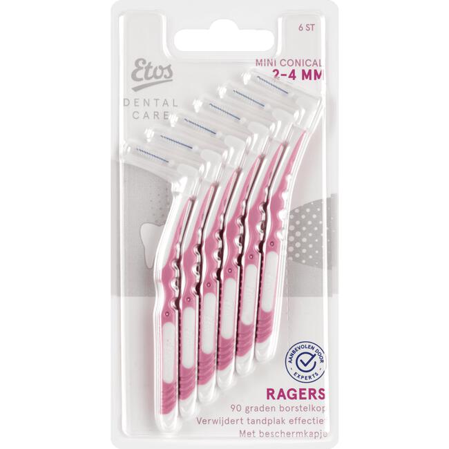 Etos Dental care ragers mini conical 2-4 mm 6 st