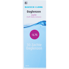 Bausch+Lomb DagLenzen -3,75 (30 stuks)