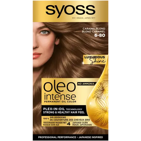 Syoss Oleo Intense 6-80 Caramel Blond/Blond Caramel