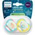Philips Avent Fopspeen Ultra Air Night 18M+ Double Pack - SCF376/32