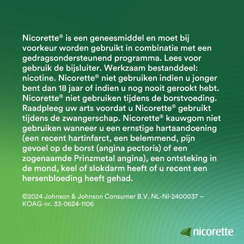 Nicorette Kauwgom Fresh Fruit 2 mg