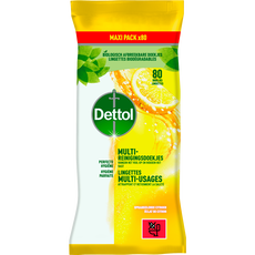 Dettol Citrus Wipes 80 stuks