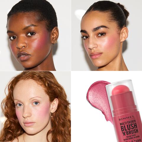 Rimmel London Multi-Tasker Blush'N'Brush Stick Cherry on Point 8 g