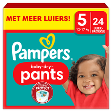 Pampers Baby-Dry Pants Luierbroekjes Maat 5 12-17 KG 24 Stuks