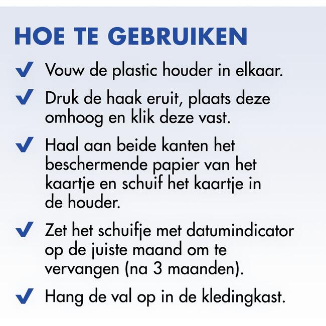 Roxasect Mottenval Pouch 1 stuk