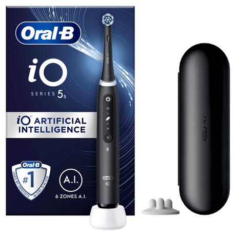 Oral-B iO 5S Zwart Elektrische Tandenborstel
