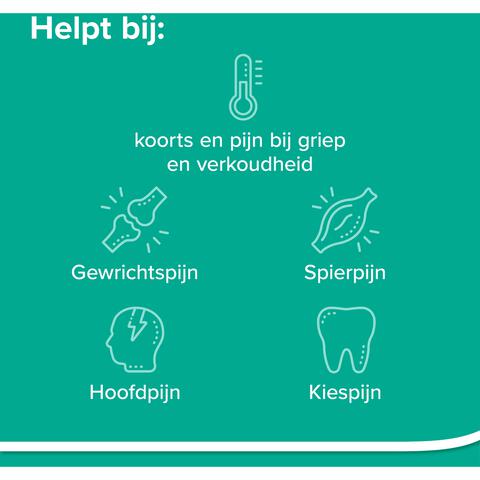 Aspirine 500 mg helpt bij pijn 20 tabletten
