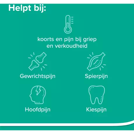 Aspirine 500 MG Helpt Bij Pijn Tabletten 20 stuks