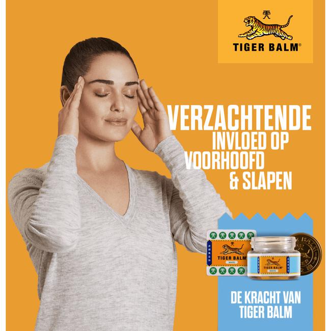 Tijgerbalsem Wit 30 gram