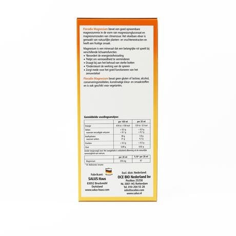Floradix Salus Magnesium Mineral Drink