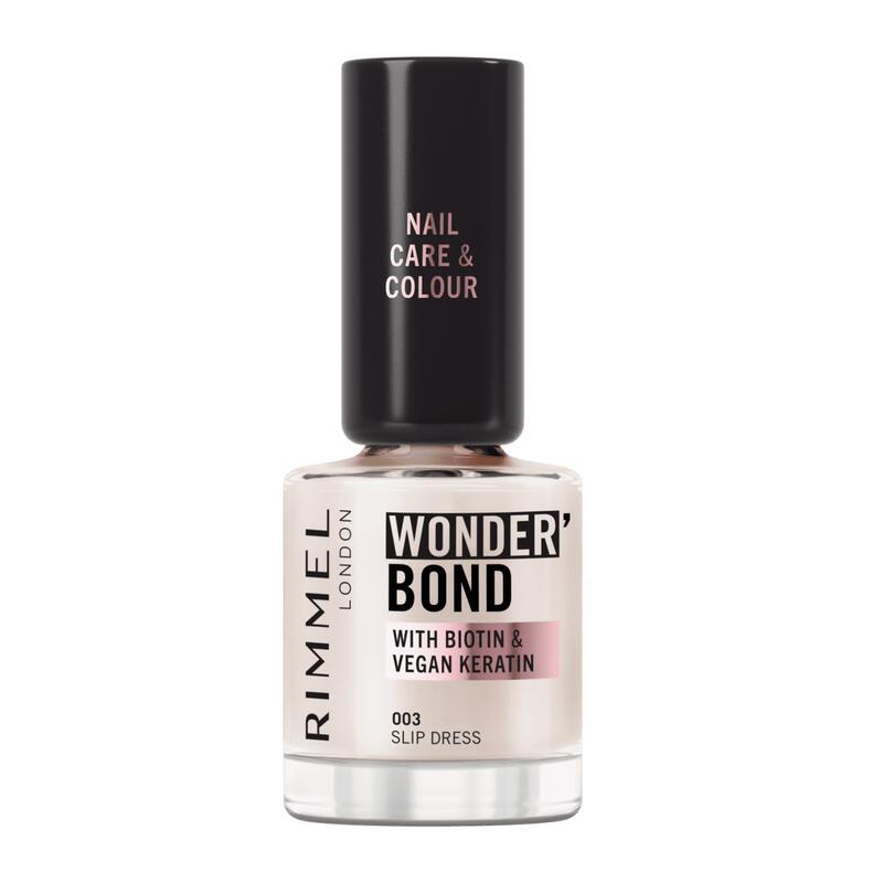Rimmel London Wonder'Bond Care+Color Nagellak Roze 003 Slip Dress