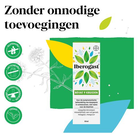 Iberogast Druppels Bij Prikkelbare Maag- En Darmklachten 50 ML