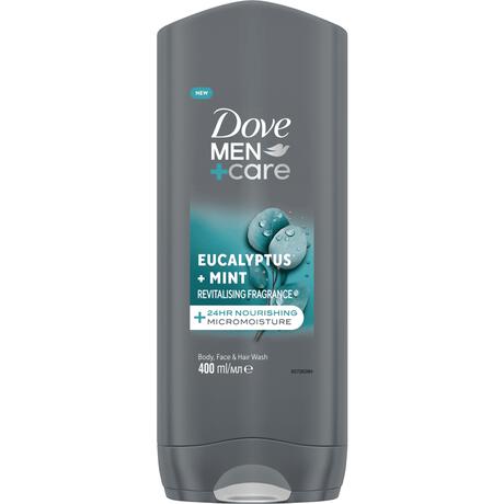 Dove Men + Care Showergel Eucalyptus + Mint 400 ML