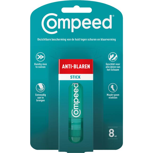 Mooie vrouw Zwaaien Maand Compeed Anti-Blaren Stick 8 ML | Etos