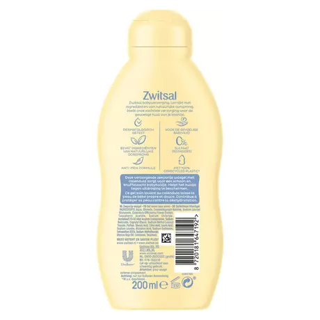 Zwitsal Zeepvrije Wasgel 200 ML