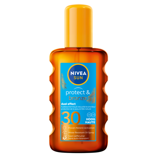 NIVEA SUN Protect & Bronze Zonneoliespray SPF30 200ML