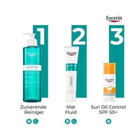 Eucerin DERMOPURE CLINICAL Mat Fluid Gevoelige Huid 40 ML
