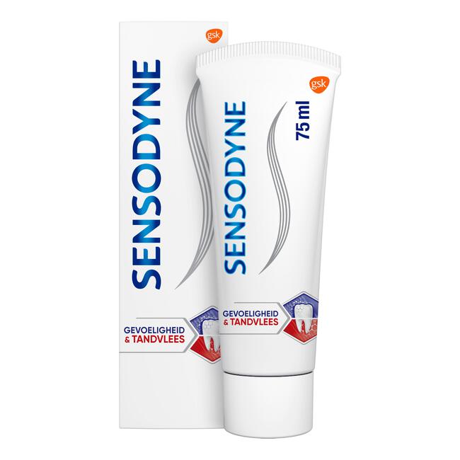 Sensodyne Gevoeligheid & Tandvlees Tandpasta voor Gevoelige Tanden 75 ML