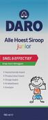 Daro Alle Hoest Siroop Junior 150 ML
