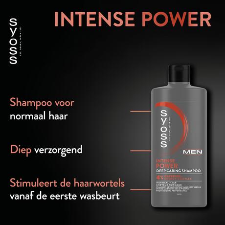 Syoss Men Intense Power Shampoo 440 ML
