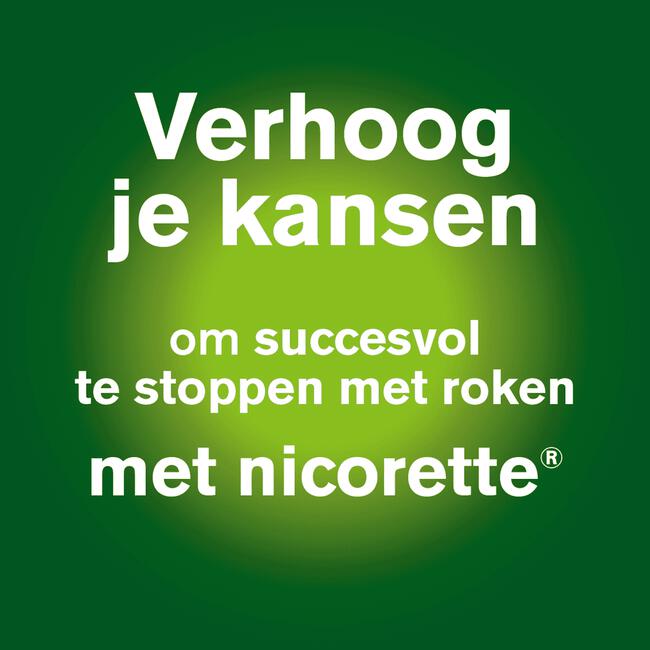 Nicorette 4 mg Menthol Mint Kauwgom
