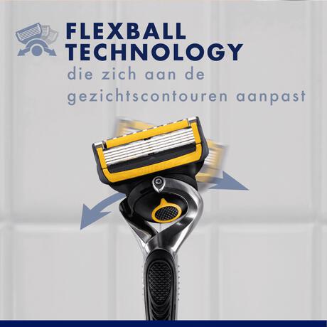 Gillette ProShield Navulmesjes 4 Stuks