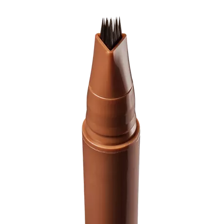 Trouble Maker Fluffer Brow Brush Natural Brow Pen Medium Brown