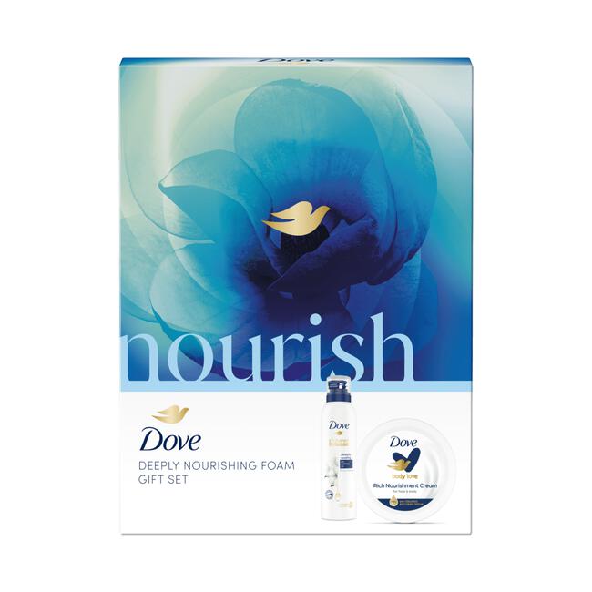 Dove Douchefoam & Voedende Crème set