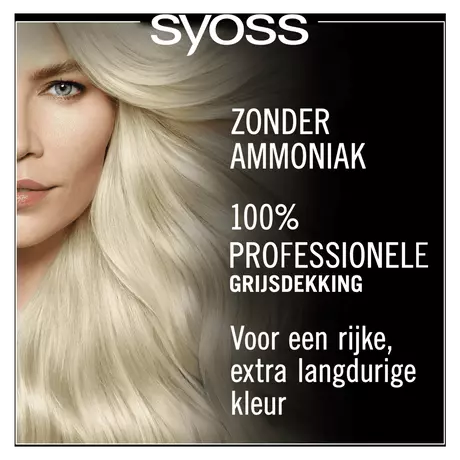 Syoss Oleo Intense  Permanente Haarkleuring 10-50 Licht Asblond