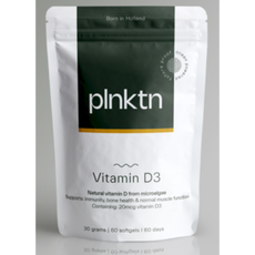 Plnktn Algenolie Vitamine D3 60 stuks