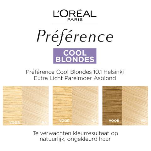 L'Oréal Paris Préférence Permanente Haarverf 10.1 Helsinki