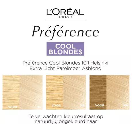 L'Oréal Paris Préférence Permanente Haarverf 10.1 Helsinki