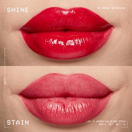 NYX Professional Makeup Lip IV Hydraterende Lipgloss Ready Set Wet